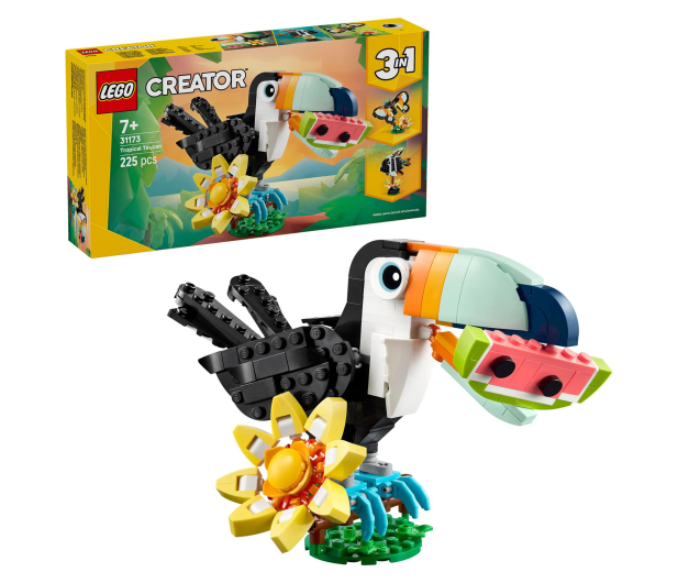LEGO Creator 31173 Dzikie zwierzęta: tropikalny tukan - 1331702 - zdjęcie 5